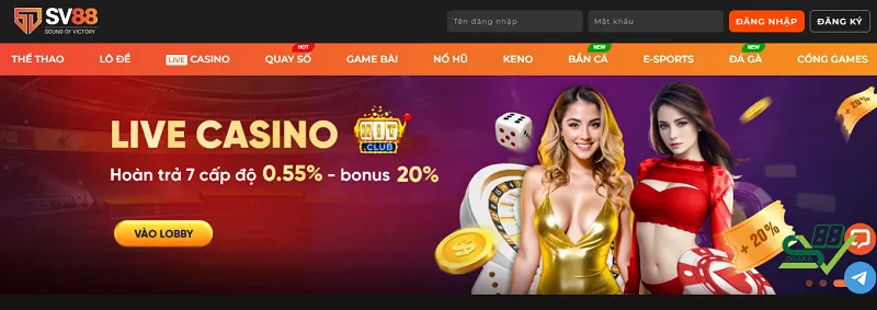 Giới thiệu SV88 - nhà cái nổi tiếng tại Việt Nam